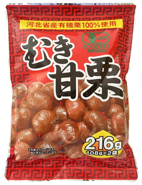 むき甘栗　216g