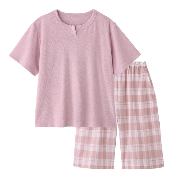 【特別価格】アセドロン／【パジャマ】半袖5分丈パンツ　レディース（婦人）